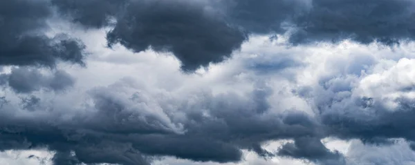 Dramatické Bouřkové Mraky Obloze — Stock fotografie