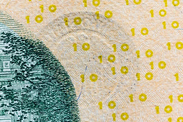 On dolarlık banknotun yakın plan görüntüsü