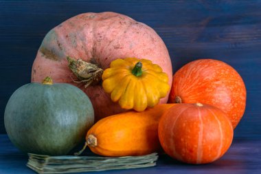 Kabak, kabak, arka planda veranda..