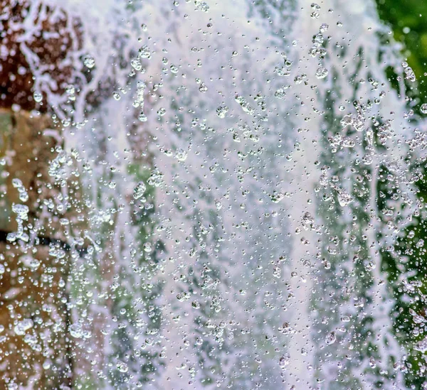 Крапля Води Фонтану — стокове фото