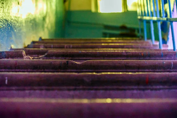 Escaleras Entrada Edificio Residencial — Foto de Stock