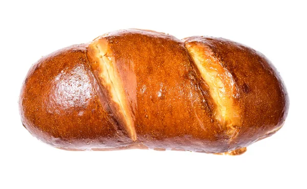 Loaf Elszigetelt Fehér Alapon — Stock Fotó