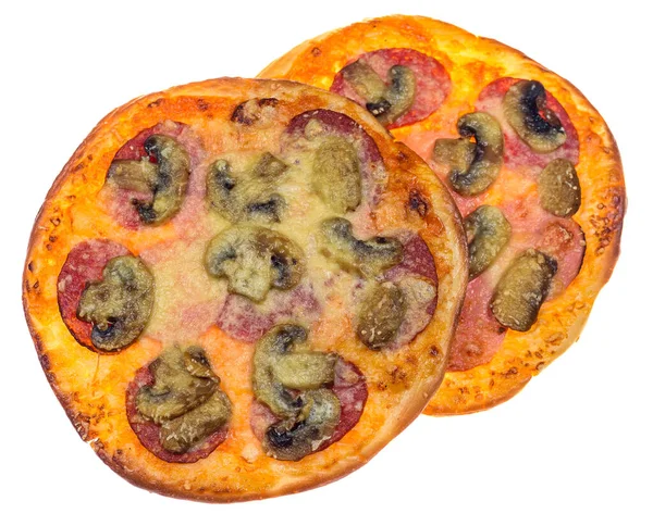 Närbild Läckra Hemlagad Pizza — Stockfoto