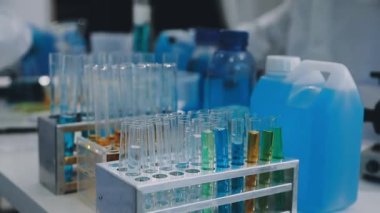 Laboratuvar araştırması. tıbbi araştırma, kimyasal ve bilim laboratuvarı