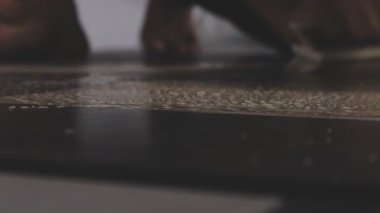 Siyah ve beyaz mermerin soyut arkaplanı