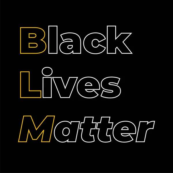 Stop racism calligraphic text vector poster.Black Lives Matter text vector vintage. stop racism. I can t breathe. stop shooting. don t shoot. black lives matter. lives matter. police violence. stop — Stock Vector