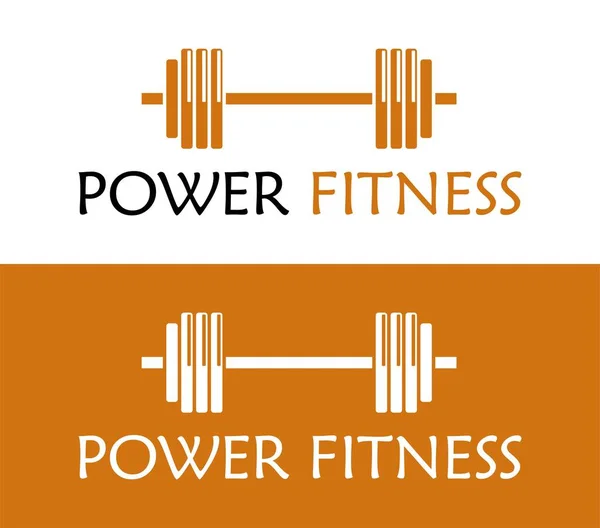 Fitness kulübü logosu ilhamı, vektör 10