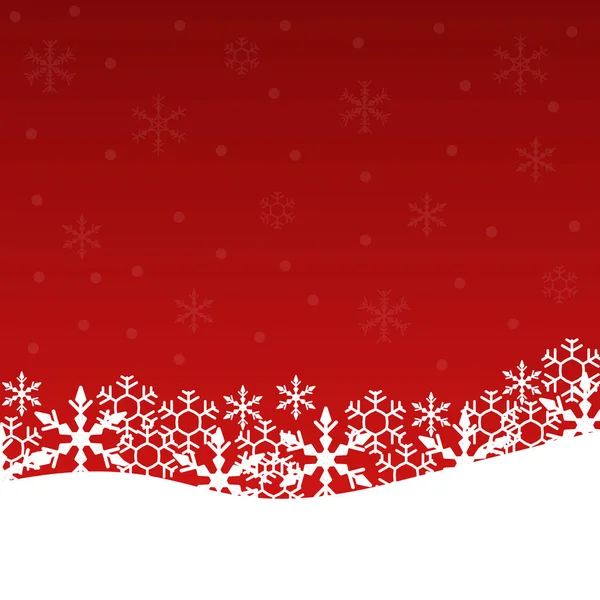 Fêtes de Noël sans couture arrière-plan Illustration d'un fond d'écran sans couture de flocons de neige blancs d'hiver pour Noël et les vacances de la veille du Nouvel An — Image vectorielle