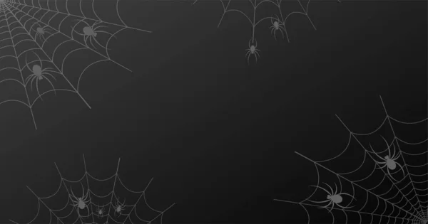Toile d'araignée ou toile d'araignée toile d'araignée sur mur coin vecteur isolé icônes — Image vectorielle