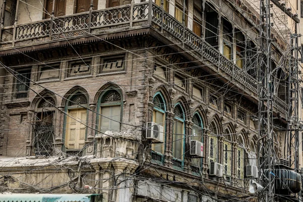 Old Authentic Balcony Peshawar Pakistan — Stock Photo, Image