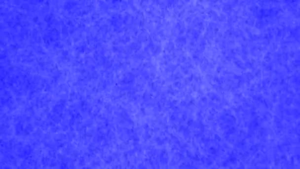 Las líneas borrosas abstractas son animaciones aleatorias en movimiento sobre fondo azul. Animación de bucle sin costura — Vídeo de stock
