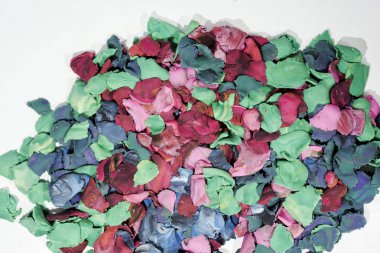 Yüksek kaliteli 3d arka plan. Arka plan ile oynamak çamurdan yapılan parmak izi. Arka plan renkli mozaik.