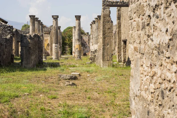 Las Ruinas Ciudad Pompeya Italia — Foto de Stock