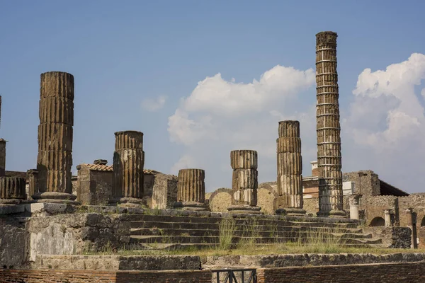 The ruins of the city of Pompeii. Italy