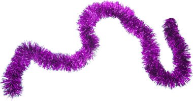 Noel çelenk. Beyaz arka plan üzerinde arka izole fotoğraf.