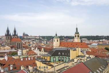 Prag Panoraması Çek Cumhuriyeti 'nin başkenti.