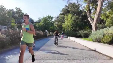 Lisbon summer POV travel photo tiled facades narrow alleys European lifestyle atmosphere