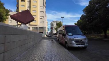 Summer Lisbon POV architecture travel lifestyle walking cobblestone streets