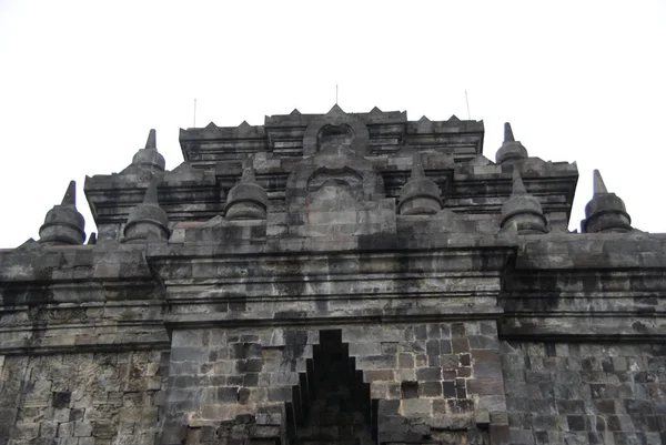 Храм Мендут Один Древний Памятник Найденный Джокьякарте Индонезия — стоковое фото