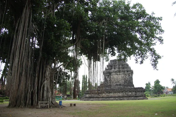 Templo Mendut Outro Monumento Antigo Encontrado Yogyakarta Indonésia — Fotografia de Stock