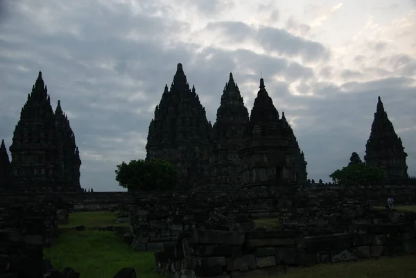 Complejo Histórico Prambanan Yogyakarta Indonesia — Foto de Stock