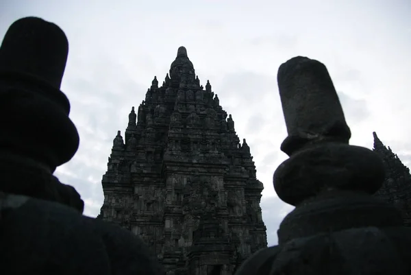 Complejo Histórico Prambanan Yogyakarta Indonesia — Foto de Stock