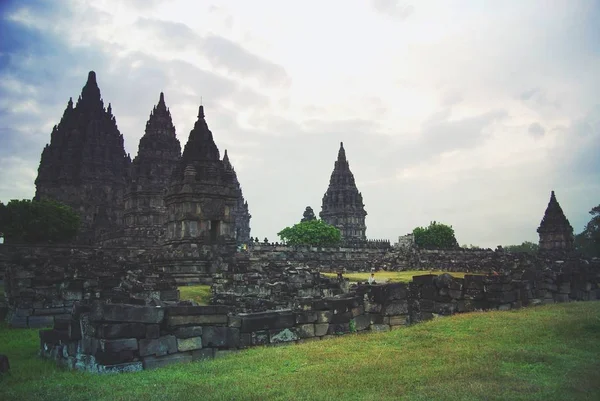 Complejo Histórico Prambanan Yogyakarta Indonesia — Foto de Stock