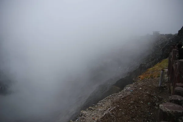 Crater Tangkuban Perahu Bandung Indonesia — Stock Photo, Image