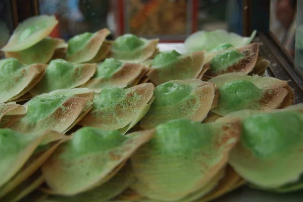 Traditional Indonesian Snack Kueh Selling Street Jakarta Royalty Free Stock Images