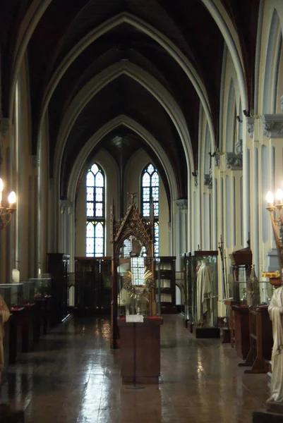 Interior Museu Catedral Jacarta Jacarta Indonésia — Fotografia de Stock