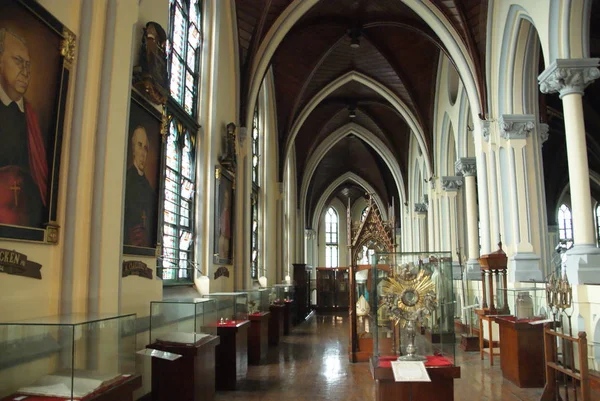 Interior Museo Catedral Yakarta Yakarta Indonesia — Foto de Stock