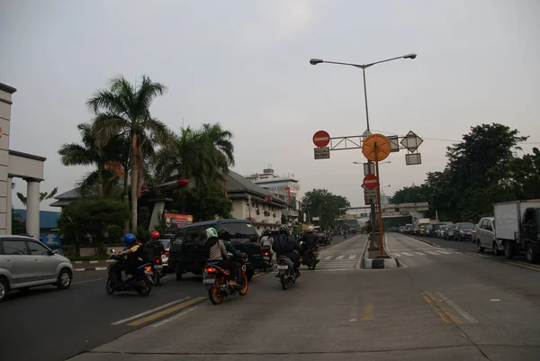 Crazy Insane Traffic Jakarta Indonesia — Stock Photo, Image