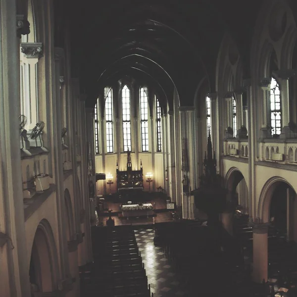 Intérieur Musée Cathédrale Jakarta Jakarta Indonésie — Photo