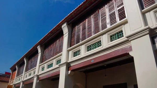 Dos Marcos Mais Famosos Penang Casa Clã Khoo Kongsi — Fotografia de Stock