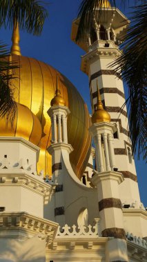 Eski ve güzellik Kuala Kangsar geleneksel Camii