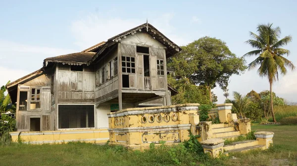 Old Abandoned Traditional Malay House Kuala Kangsar — Stock Photo, Image