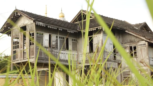 Old Abandoned Traditional Malay House Kuala Kangsar — Stock Photo, Image