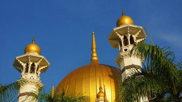 Antiga Bela Mesquita Tradicional Kuala Kangsar — Fotografia de Stock