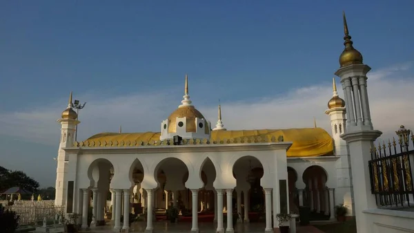 Vecchia Bellezza Moschea Tradizionale Kuala Kangsar — Foto Stock