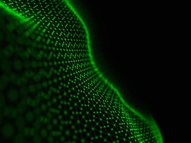 Bilgisayar geometrik dijital bağlantı yapısı. İş bütünlüğü teknolojisi geçmişi. Derin öğrenme ikili kod algoritmaları. Soyut 3D görüntüleme. Yapay zeka