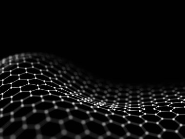 Bilgisayar geometrik dijital bağlantı yapısı. İş bütünlüğü teknolojisi geçmişi. Derin öğrenme ikili kod algoritmaları. Soyut 3D görüntüleme. Yapay zeka