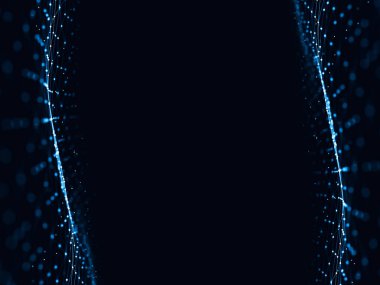 Bilgisayar geometrik dijital bağlantı yapısı. İş bütünlüğü teknolojisi geçmişi. Derin öğrenme ikili kod algoritmaları. Soyut 3D görüntüleme. Yapay zeka