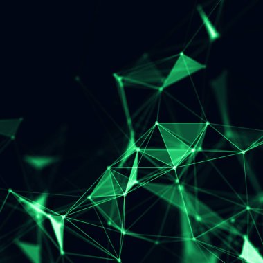 Bilgisayar geometrik dijital bağlantı yapısı. İş bütünlüğü teknolojisi geçmişi. Derin öğrenme ikili kod algoritmaları. Soyut 3D görüntüleme. Yapay zeka