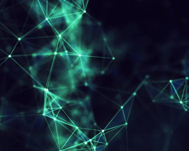 Bilgisayar geometrik dijital bağlantı yapısı. İş bütünlüğü teknolojisi geçmişi. Derin öğrenme ikili kod algoritmaları. Soyut 3D görüntüleme. Yapay zeka