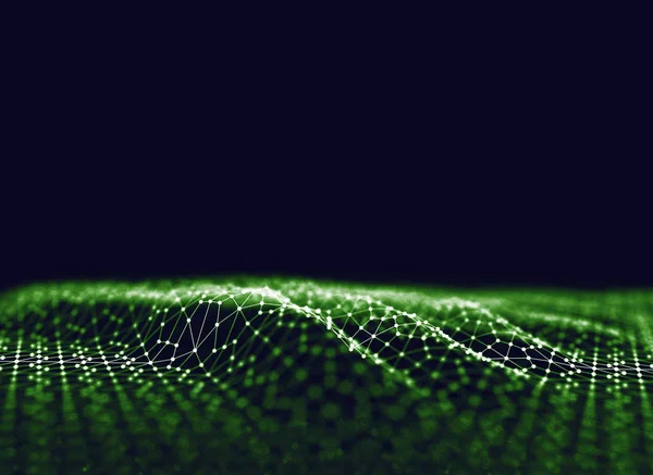 Γεωμετρική Ψηφιακή Δομή Σύνδεσης Υπολογιστή Επιχειρηματικό Υπόβαθρο Τεχνολογίας Inteligence Δυαδικός — Φωτογραφία Αρχείου