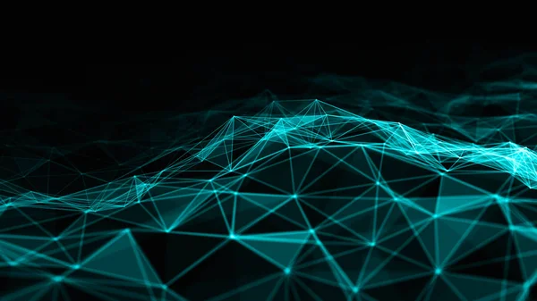 Bilgisayar geometrik dijital bağlantı yapısı. İş bütünlüğü teknolojisi geçmişi. Derin öğrenme ikili kod algoritmaları. Soyut 3D görüntüleme. Yapay zeka
