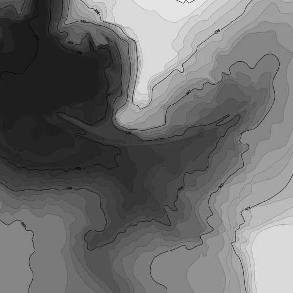 地形の地図線 あなたのコピーのためのスペースとベクトル抽象的な地形図の概念 アブストラクトペーパーカット 抽象的なカラフルな波 波のバナー 色幾何学形 — ストックベクタ