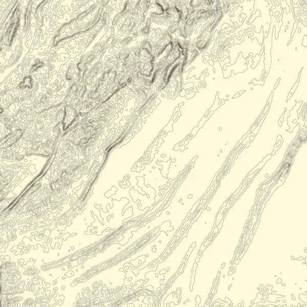 Карта Рельефа Местности Векторная Абстрактная Топографическая Карта Пространством Копирования Черно — стоковый вектор