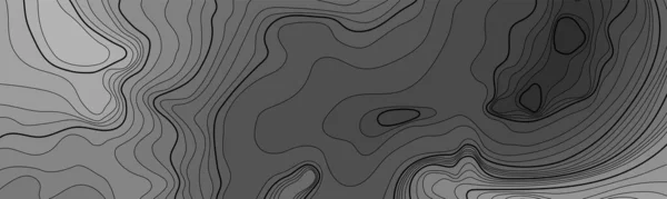 地形の地図線 あなたのコピーのためのスペースとベクトル抽象的な地形図の概念 黒と白の波 アブストラクトペーパーカット 抽象的なカラフルな波 波のバナー 色幾何学形 — ストックベクタ