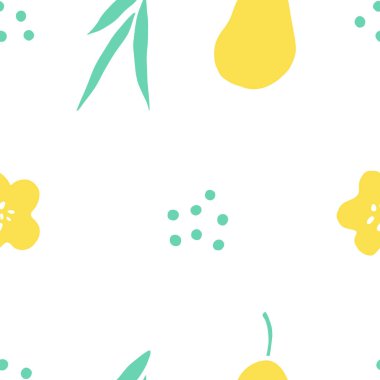 Armut seamless modeli. Mutfak vektör arka plan